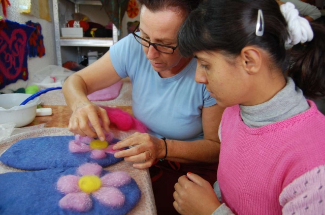 Workshops in Vilshany Orphanage