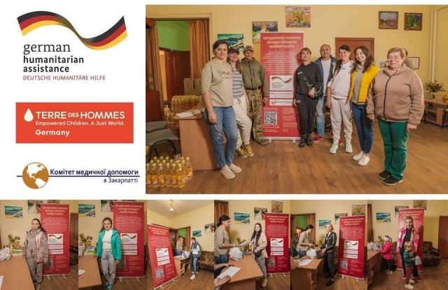 Almost 500 families in Chernihiv received food kits as part of the humanitarian project of CAMZ