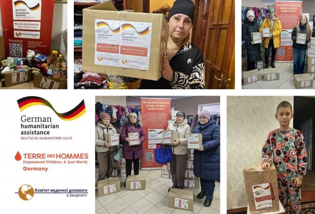 865 families with children received humanitarian aid from CAMZ