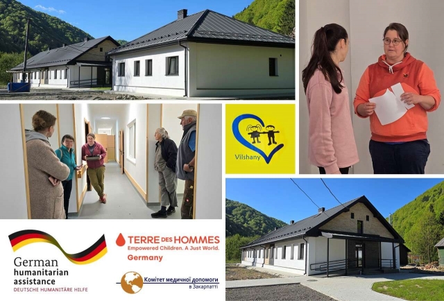 Work in Vilshany: new walls with new meaning