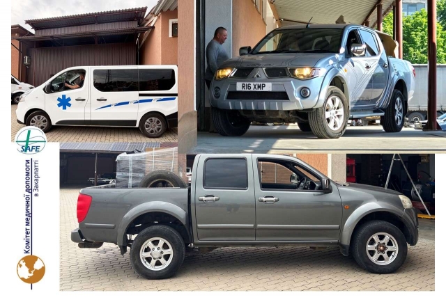 Vehicles to reinforce Defenders of Ukraine