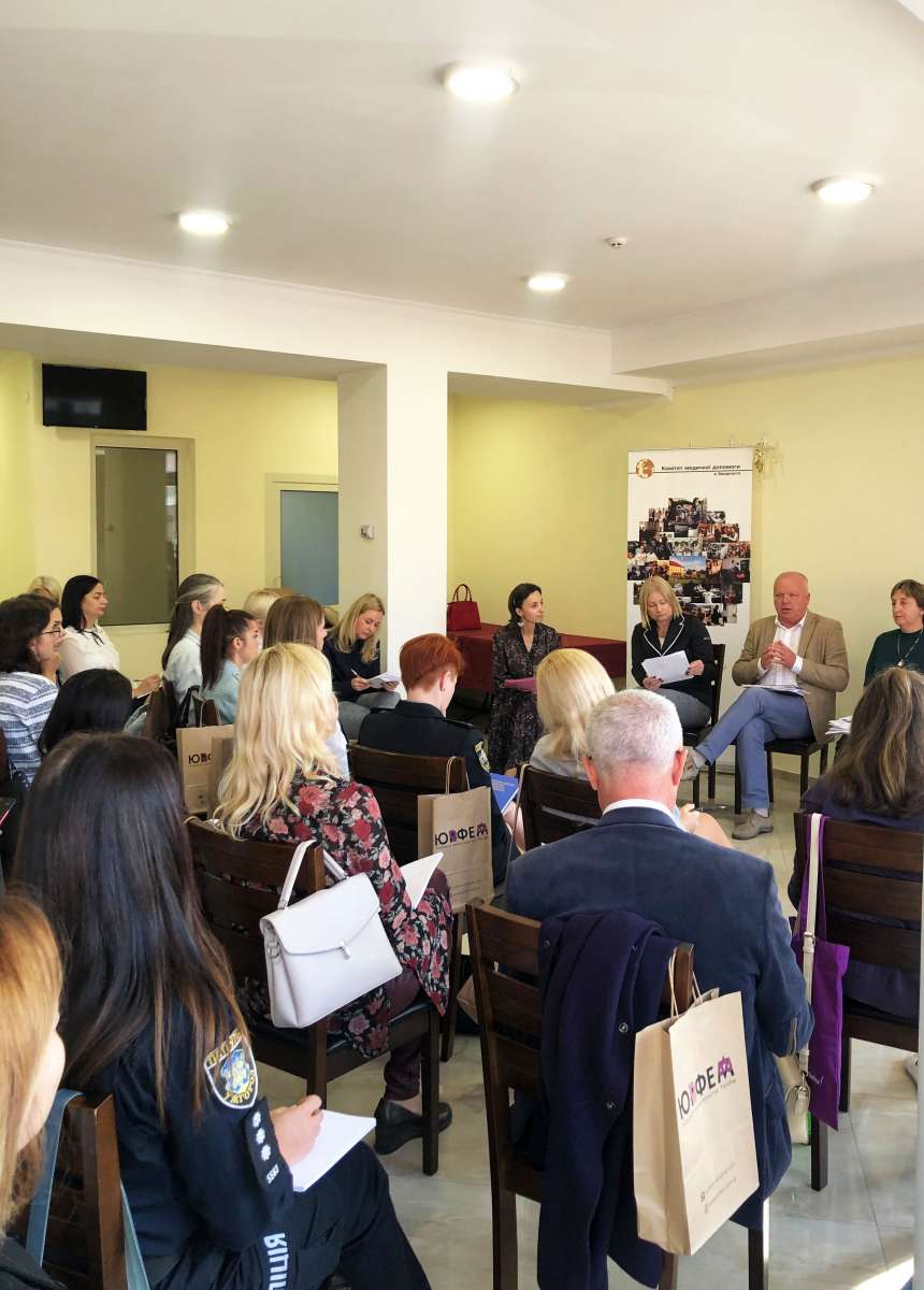 Experts in Uzhhorod discussed effective practices of protection against domestic violence