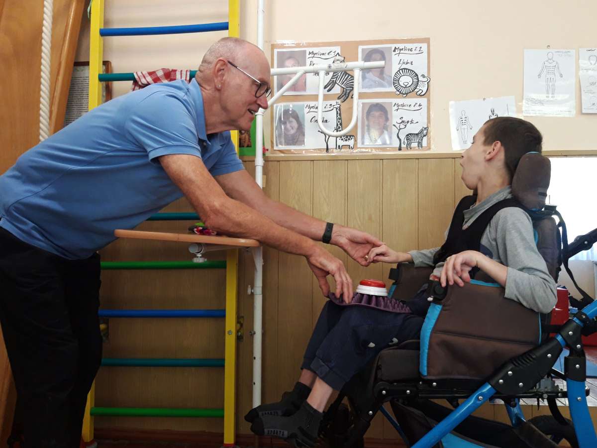 A team of specialists from Switzerland worked at the Vilshansky Orphanage