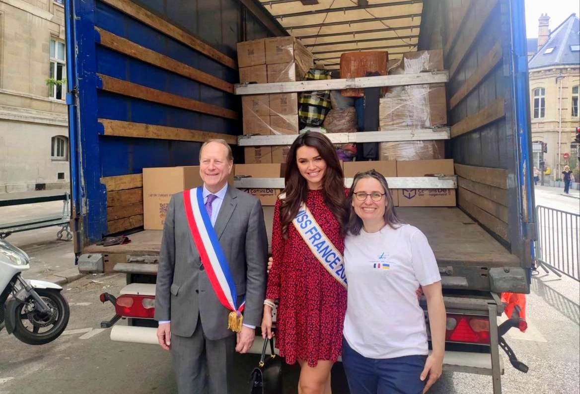 United by good deeds: humanitarian cargo was sent to Ukraine by Miss France