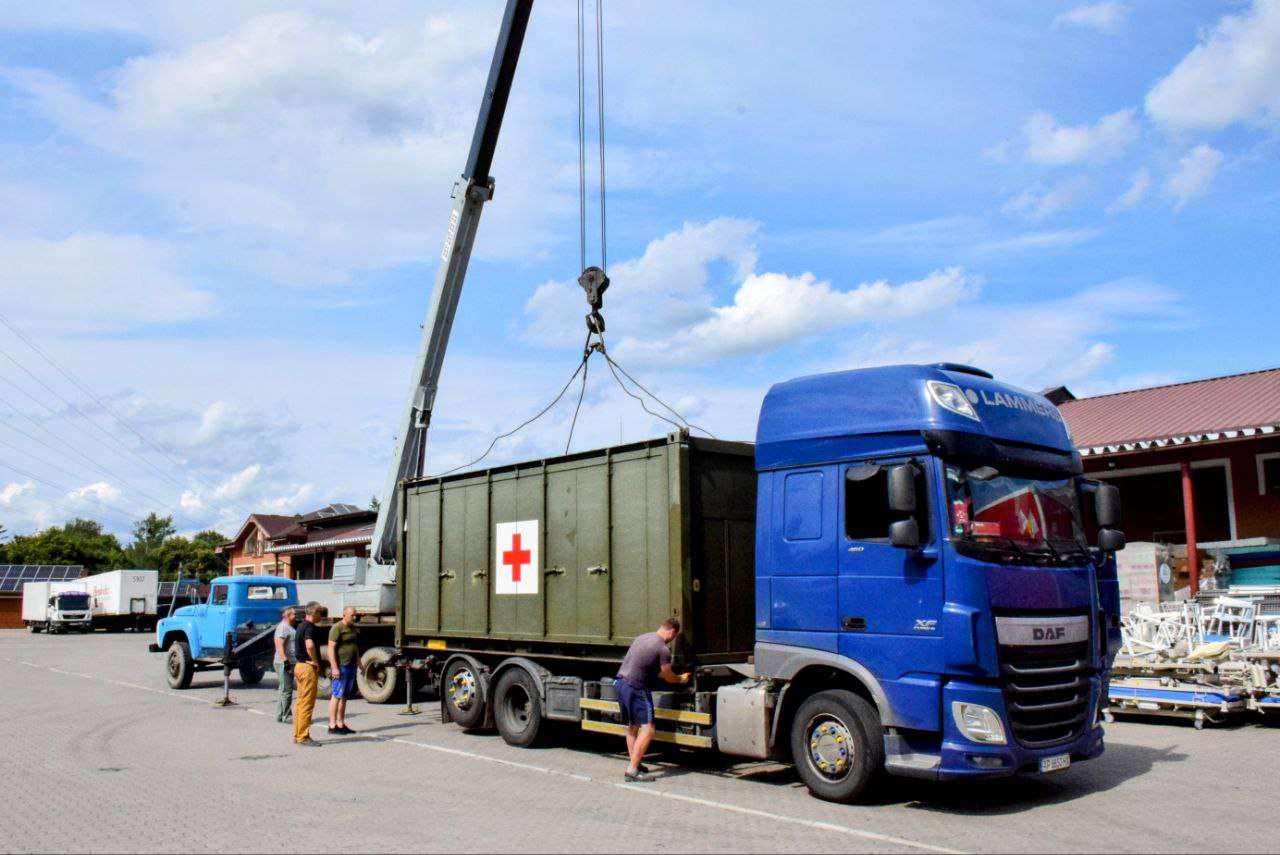 Польовий шпиталь вирушив на допомогу Захисникам України