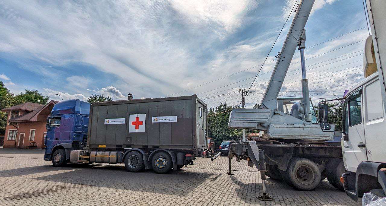 Field hospital went to help the Defenders of Ukraine