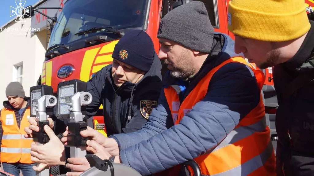 Help for Zaporizhzhia rescuers from the people of France