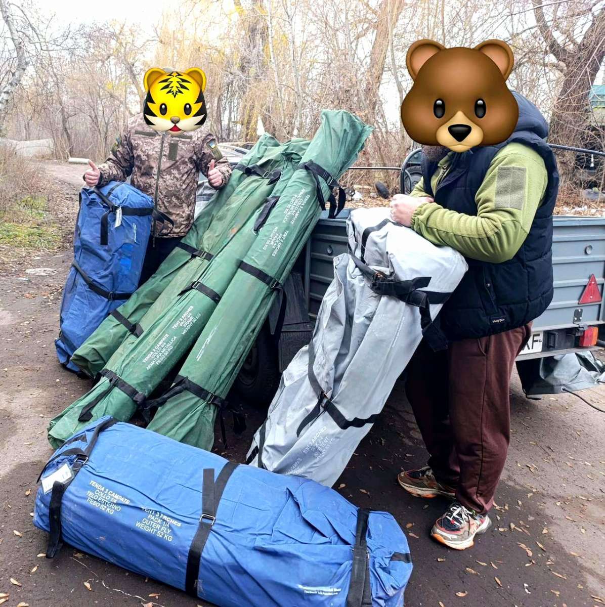 Це могло б бути велике наметове містечко, але…