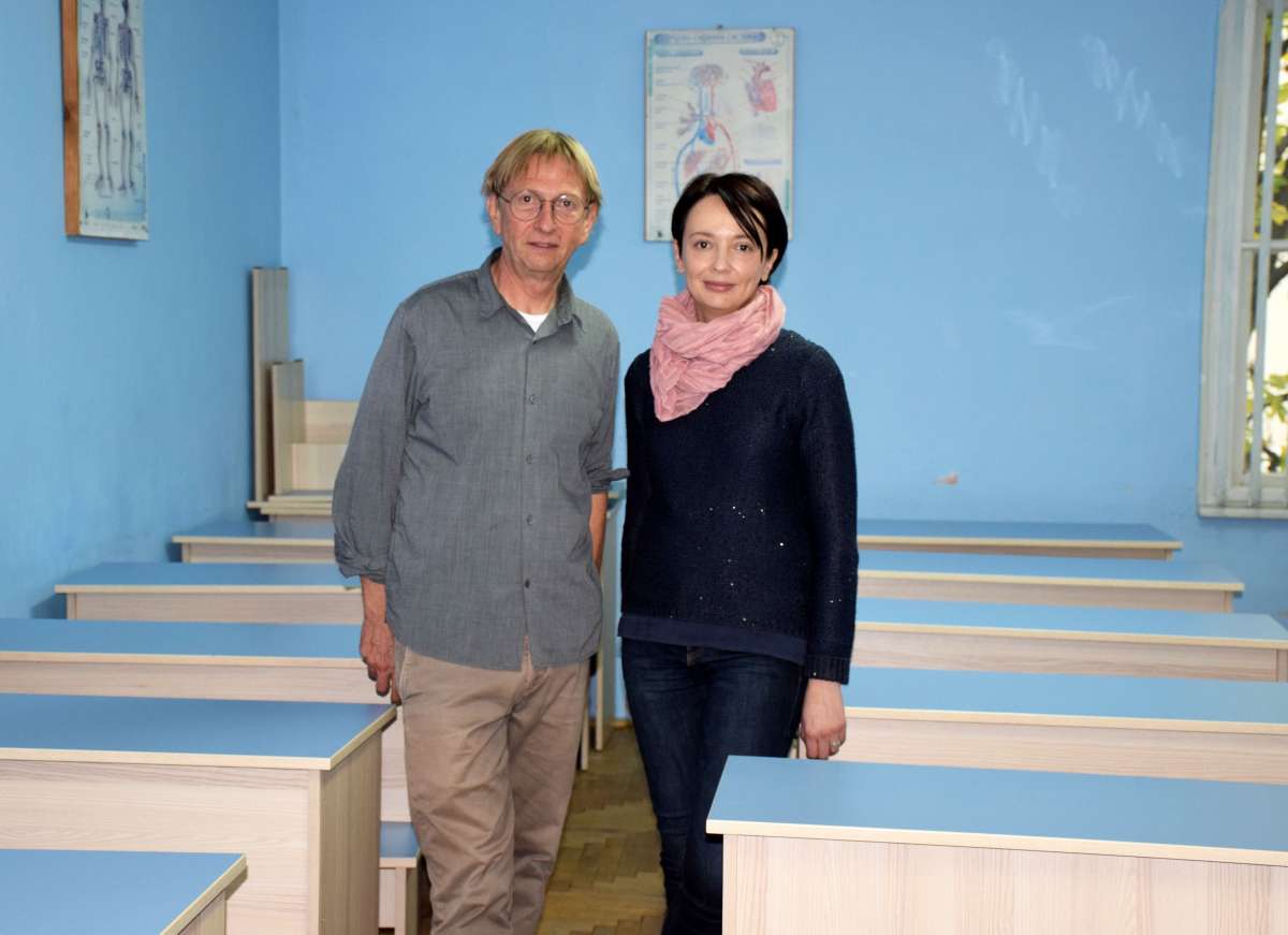 Training course by Anton Wagner, the director of the Swiss special educational school, has started in Uzhhorod