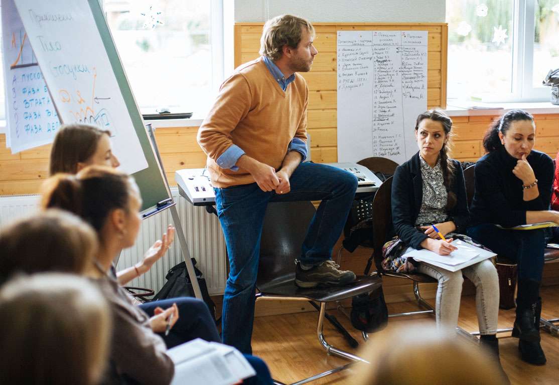 More than two dozen participants of the international conference joined the master class on responding to aggression